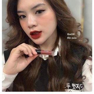 SON BERNICE BABYSEXY 2 MÀU ĐỎ NÂU CAM ĐÀO