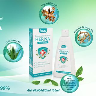 Nước Rửa Tay Khô HerNa 120ml
