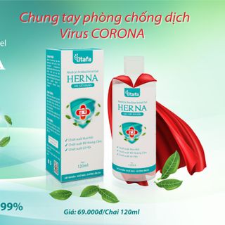Nước Rửa Tay Khô HerNa 120ml