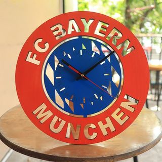 Đồng Hồ Gỗ Treo Tường Fc Bayern giá sỉ