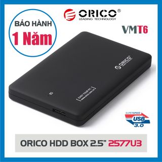 Hộp Box ổ cứng HDD SSD 25 Orico 2577U3 Sata 30 -SP bảo hành 12 tháng giá sỉ