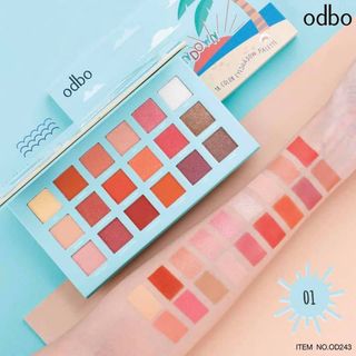 BẢNG PHẤN MẮT ODBO SUNDOWN 18 COLOR EYESHADOW PALETTE NEW