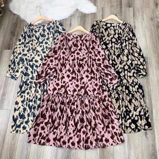 đầm beo suông chất voan lụa mềm mại mặc mát và dễ chịu