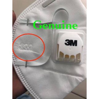 Khẩu trang 3M có van chống độc lọc bụi mịn chống virus