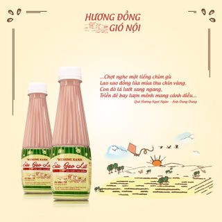 Sữa Gạo Lứt Mekong Xanh - Hương Đồng Gió Nội
