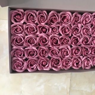 Hoa sáp 50 bông 4 lớp