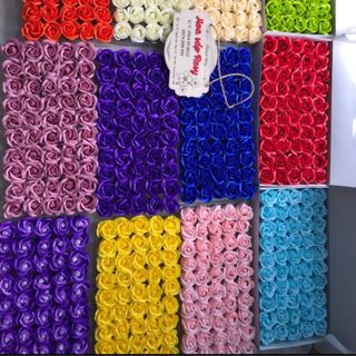 Hoa sáp 50 bông 4 lớp
