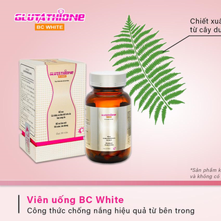 Thuốc nội tiết tố nữ trị nám GLUTATHIONE BC WHITE giá sỉ