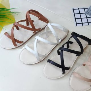 Sỉ sandal đế xẹp