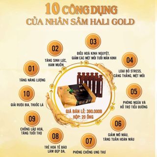 Nhân Sâm Hàn Quốc HaLiGold