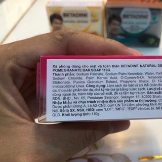 Xà phòng rửa tay BETADINE 110g Thái Lan