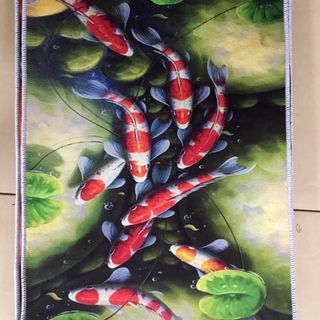 Thảm lau chân 3d