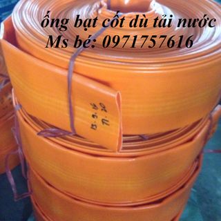 Ống bạt cốt dù ống bạt nhựa mềm dẫn nước tải sỏi cát