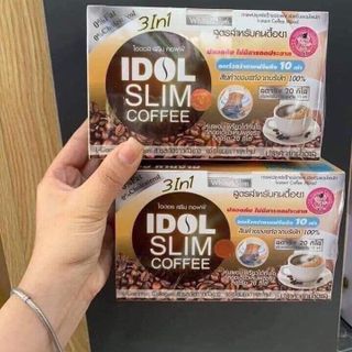 Cà phê giảm cân IDOL SLIM COFFEE 3In1 mẫu mới 2019