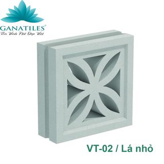 Gạch bông gió Ganatiles VT-02 Chiếc lá nhỏ