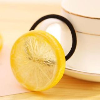 Cột tóc hình trái cây dễ thương