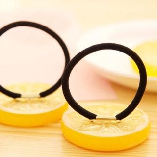 Cột tóc hình trái cây dễ thương