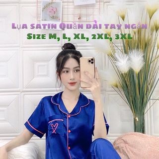 BỘ SATIN BIG SIZE DÀNH CHO NGƯỜI DƯỚI 82KG