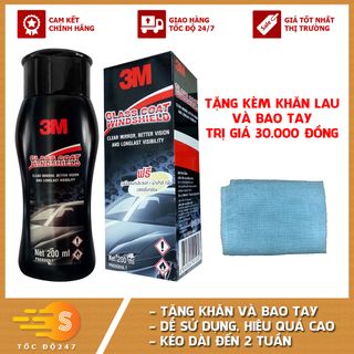 DUNG DỊCH CHỐNG BÁM NƯỚC TRÊN KÍNH XE 3M 08889LT 200ML HÀNG THÁI giá sỉ