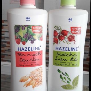 Sữa tắm hazeline