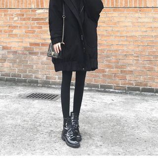 Áo Parka đen
