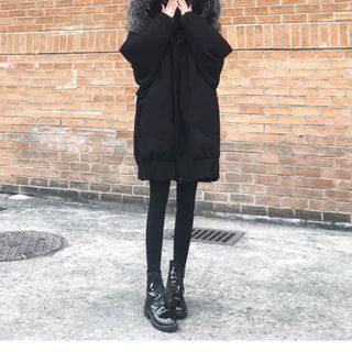Áo Parka đen