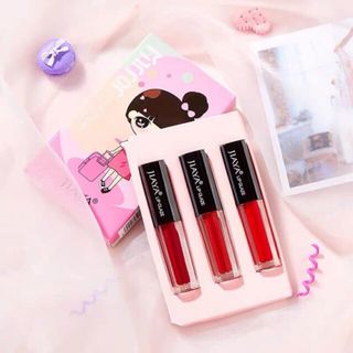 Hộp 3 cây son son bền màu dưỡng môi bóng mượt