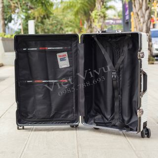 Vali Kéo Du Lịch PC028 20 inch - 7kg Hạng Thương Gia Màu Trắng Cổ