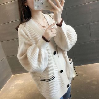 Áo len lông thỏ