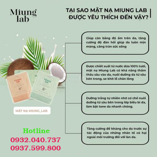 Mặt nạ MiungLab giá sỉ