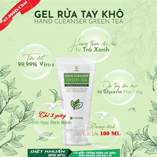 Gel rửa tay khô Gel Hand Cleanser chuẩn bộ y tế giá sỉ