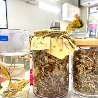 Trà sâm - nhân sâm khô