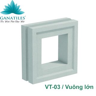 Gạch bông gió Ganatiles VT-03 Vuông lớn