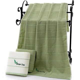 Khăn tắm kích thước 70x140cm với chất liệu cotton siêu thấm nước mềm mại 360g- 87302