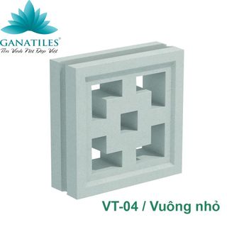 Gạch bông gió Ganatiles VT-04 Vuông nhỏ