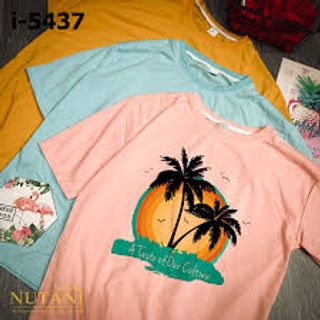 ÁO THUN IN NHIỀU MÀU NAM NỮ FORM RỘNG