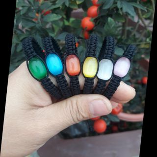 Vòng may mắn tết lu đá mắt mèo