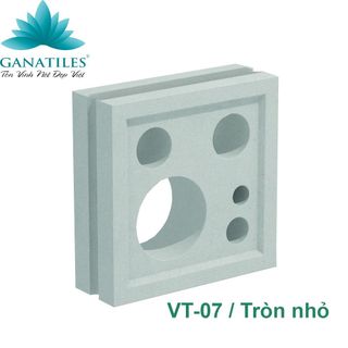 Gạch bông gió Ganatiles VT-07 Tròn nhỏ