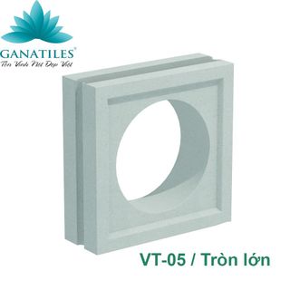 Gạch bông gió Ganatiles VT-05 Tròn lớn