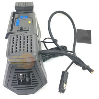 MÁY BƠM LỐP ĐA NĂNG KỸ THUẬT SỐ TỰ NGẮT PISTON ĐÔI 12V MICHELIN 12314