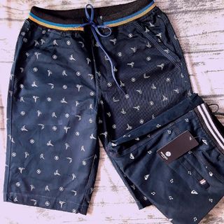 Quần short kaki nam lưng thun
