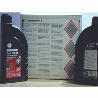 Nhớt Fuchs Silkolene Pro 4 10W-40 Nhớt Tổng Hợp Toàn Phần Gốc Ester Made in UK