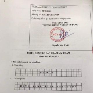 XỊT TAY SẠCH KHUẨN