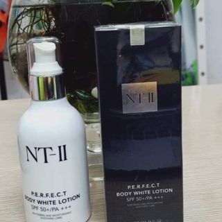 Dưỡng thể trắng da NTII