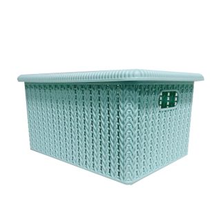 Rổ Nhựa Đựng Vật Dụng Có Quai Và Nắp Đậy Size Lớn