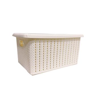 Rổ Nhựa Đựng Vật Dụng Có Quai Và Nắp Đậy Size Lớn