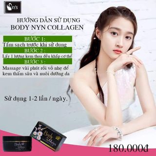 Kem dưỡng da Body Ủ trắng Collagen