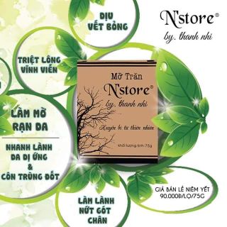 Trị nám - mụn - mẩn ngứa - bỏng cùng MỠ TRĂN