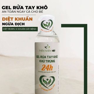 GEL RỬA TAY KHÔ DIỆT KHUẨN THIÊN NHIÊN VIỆT - BẢO VỆ CƠ THỂ SUỐT 24H