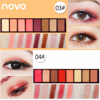 Bảng Màu Mắt Novo 8 Màu